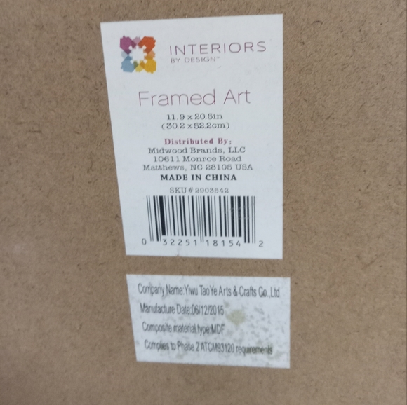 Vintage Shadowbox Framed Metal Flower - Picture 2 of 6